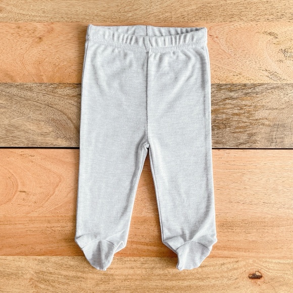 5 for $10 Rene Rofe grey racoon legging 6-9m baby pant - Picture 3 of 4